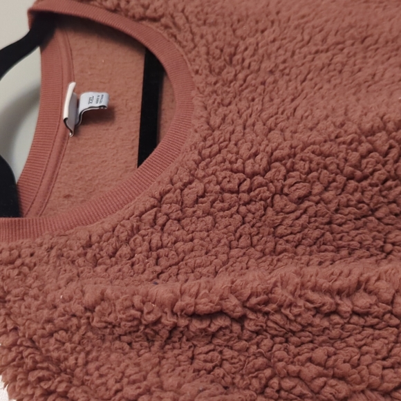 EUC A New Day for Target Fuzzy Teddy Sweatshirt - Picture 3 of 6